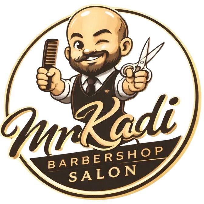 Mr.Kadi Barbershop Logo